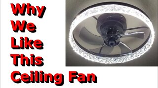 Watch Before You Buy - Low Profile Ceiling Fan Review