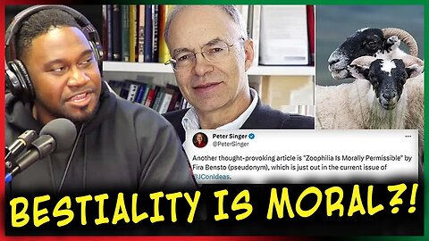 Princeton Professor Says BESTIALITY is MORAL!