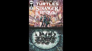 Teenage Mutant Ninja Turtles X Stranger Things -- Issue 1 (2023, IDW/Dark Horse) Review