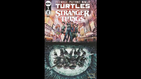 Teenage Mutant Ninja Turtles X Stranger Things -- Issue 1 (2023, IDW/Dark Horse) Review