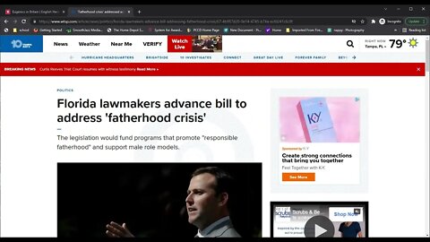 Attack On Black Men Ep.#1: Florida Proposes New Bill Alleges "Fatherhood Crisis"