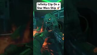 Infinity Clip on a Star Wars ship ♾️ #callofduty #gaming #firstpersonshooter #zombiesurvival