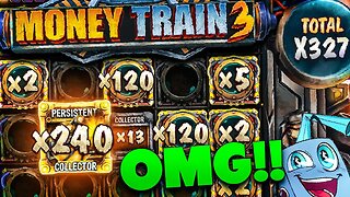 I GOT TWO PERSISTENT COLLECTORS ON REGULAR BUYS!! BIGGEST WIN YET! (Money Train 3 Bonus Buys)