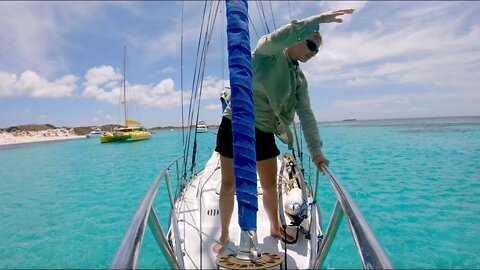Under and Over Rottnest Island on a Small Sailboat - Free Range Sailing Ep 206