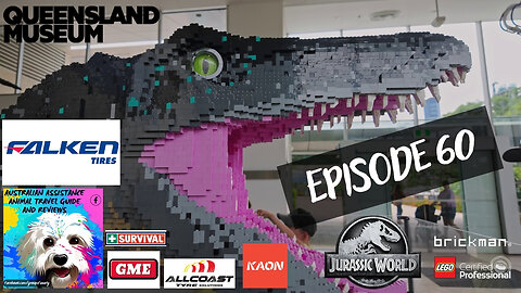 Assistance Animals @ Jurassic World by Brickman® at Queensland Museum