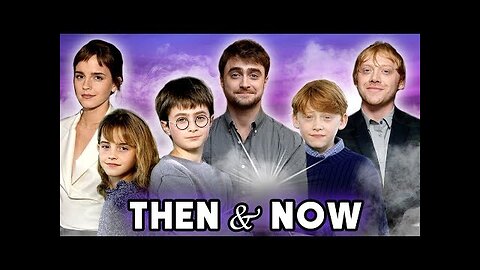 Harry Potter Cast 2019 Then and Now