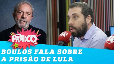 Guilherme Boulos fala sobre a prisão de Lula: 'Sem provas'