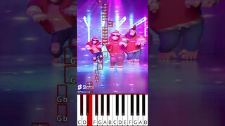 monkeys singing chinese live concert (@AgeofApes) - Octave Piano Tutorial