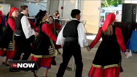 Getting ready to "Get Your Greek On" at Greek Fest '42