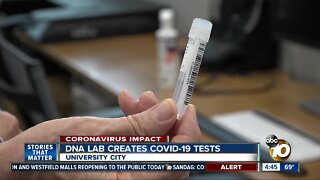 DNA lab creates COVID-19 tests