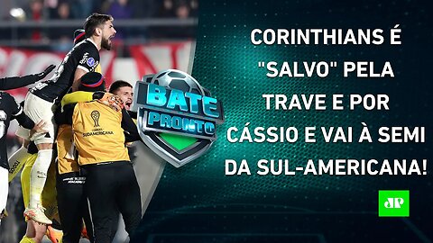 Corinthians AVANÇA na Sula mesmo após ATUAÇÃO TERRÍVEL; Festa de Gabigol tem PROTESTO! | BATE PRONTO