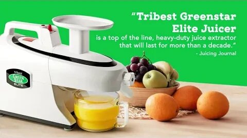 Greenstar GSE 5000 Elite Slow Masticating Juicer - The Ultimate Juice Extraction Experience