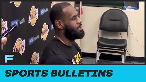 LeBron James Laugh's About Losing President Trump As An NBA Viewer "We Could Not Care Less"