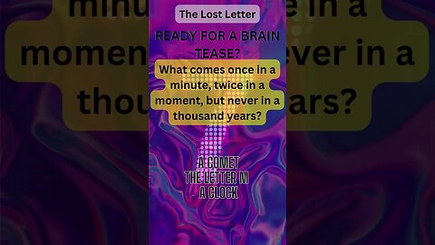 Can You Solve This? 🧩 | Mind-Bending Riddle Alert! 🚨