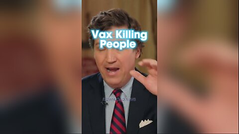 Tucker Carlson & Seth Dillion: Parody Stories About Vaccines Killing People Turned Out To Be True - 12/18/23