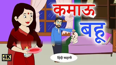 कमाऊ बहू Hindi Kahaniya | Bedtime Moral Stories | Hindi Fairy Tales | Hindi Kahaniyan TV | New Story