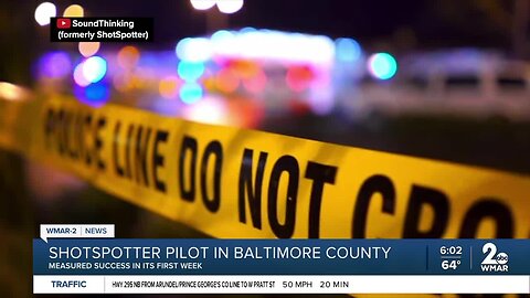 Shotspotter Pilot in Baltimore County