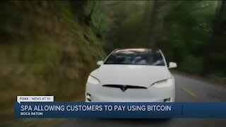 SPA allowing customers to pay using Bitcoin