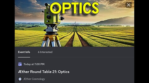 Æther Round Table 21: Optics