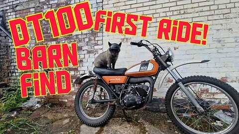 First Ride on our Barn find DT100 ends in disaster Pt7