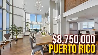 $8,750,000 Puerto Rico Beach Penthouse