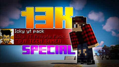 MINECRAFT BEST PVP TEXTURE PACK JAVA + PE | 13K Special Texture Pack !