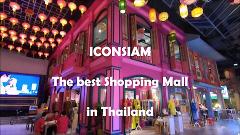 ICONSIAM the best shopping mall in Thailand