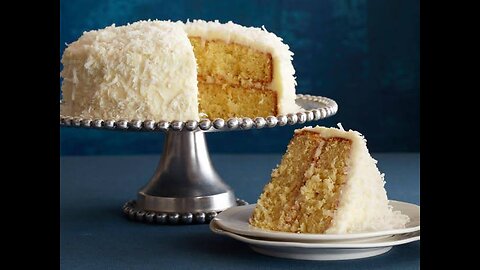 HOW TO MAKE COCONUT CAKE cc by MR. NYSauce 🥥 🍰