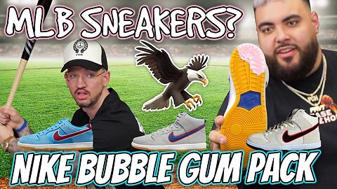 BASEBALL THEMED SBS? *NIKE BUBBLE GUM PACK FIRST LOOK*
