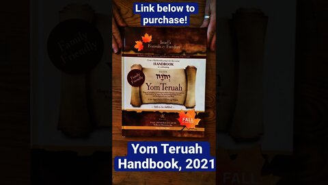 Yom Teruah Handbook available for purchase!