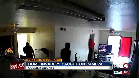 Four arrested in Naples home invasion caught on tape
