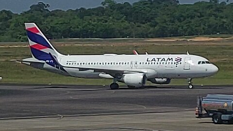 Airbus A320 PR-TYV vindo de Guarulhos para Manaus
