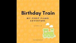 Piano Adventures Lesson Book A - Birthday Train