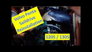 Saga of the Saildrive Part 2 (Volvo Penta 120S lower 130S upper) - Ep. 37