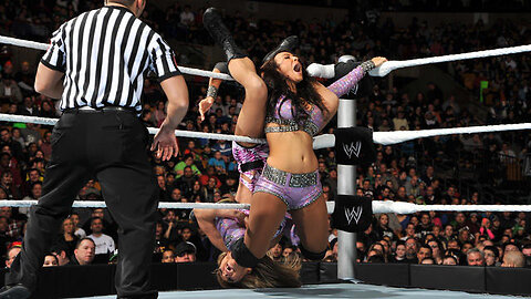5-on-5 Divas Tag Team Match: WWE Main Event March 25, 2014 @0vikash