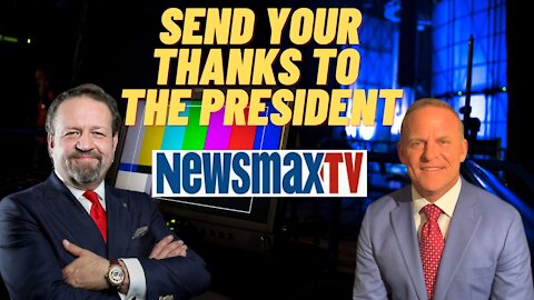 Send your thanks to the President. Sebastian Gorka with Grant Stinchfield on Newsmax