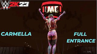 WWE 2k23 Carmella Full Entrance