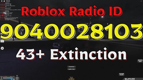 Extinction Roblox Radio Codes/IDs