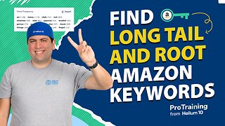 How to Find Long Tail Amazon Keywords & Keywords with Common Roots - Cerebro Pro Training