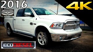 2016 RAM 1500 Laramie Longhorn EcoDiesel - Ultimate In-Depth Look in 4K