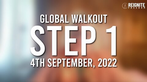 Global Walkout — Step 1, 4 September 2022 / Use Cash instead of Credit & Debit Cards