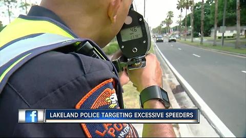 Police cracking down on excessive speeding at troubled intersection