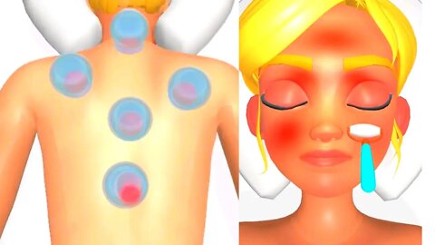 Asmr spa game|asmr animation skincare game|asmr skincare game|Android gameplay