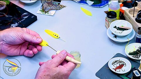 Fly Tying Supplement - Carrie Stevens Wing Assembly - Canary