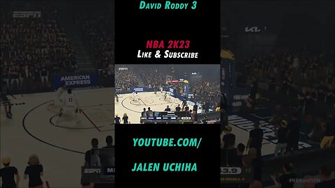 David Roddy 3 #2023 #nba #2k23 #david roddy #jalen uchiha #shorts