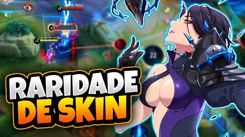 JOGUEI COM A CHROMA MAIS RARA DELA | MOBILE LEGENDS