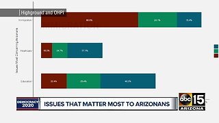 What issues are most important to Arizonans?