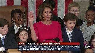 ABC News Special Report: Nancy Pelosi sworn in as new Speaker of the House