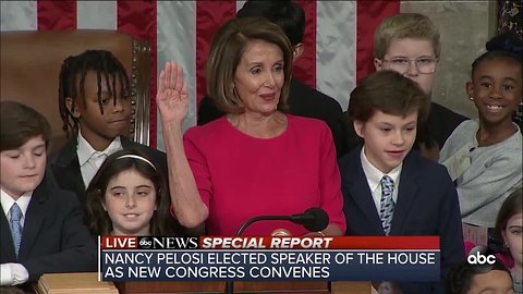 ABC News Special Report: Nancy Pelosi sworn in as new Speaker of the House