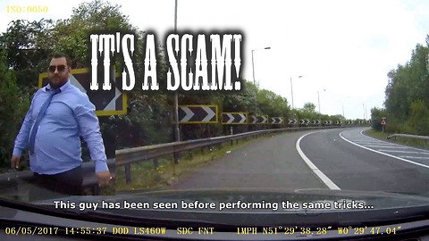 Beware Of The Petrol & Rings Roadside Scam! UK Footage